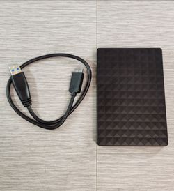 2TB External Hard Drive Seagate Portable Hard Drive USB 3.0 - TESTED.