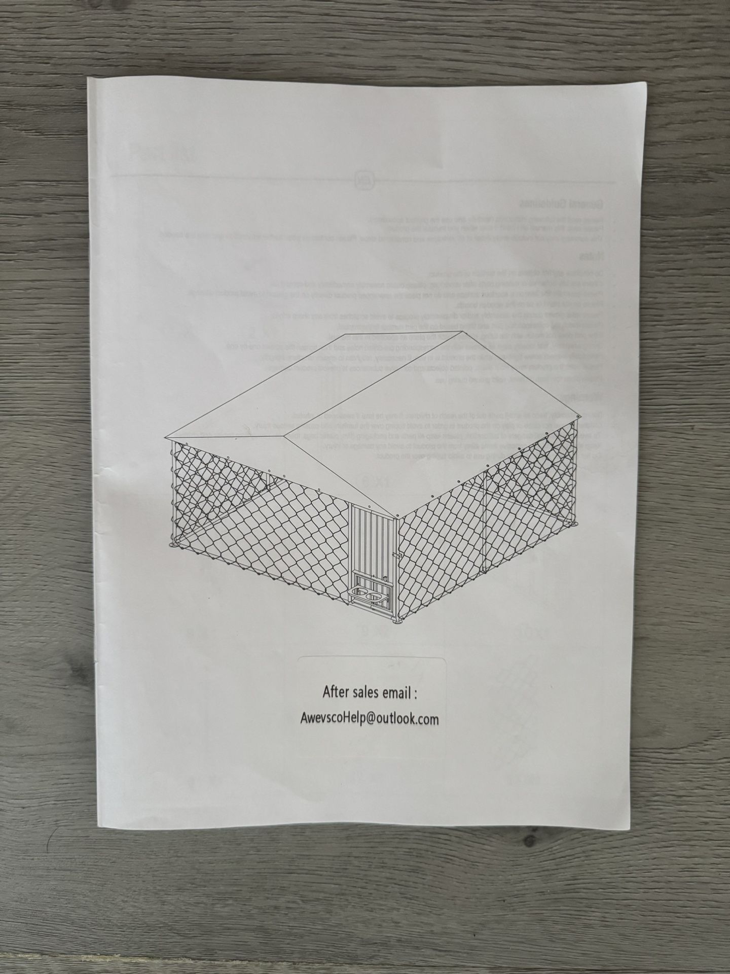 Dog Kennel - Small And Large Dogs