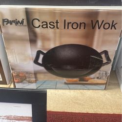 Cast Iron Wok