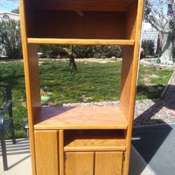 Wall Unit Oak $30.00