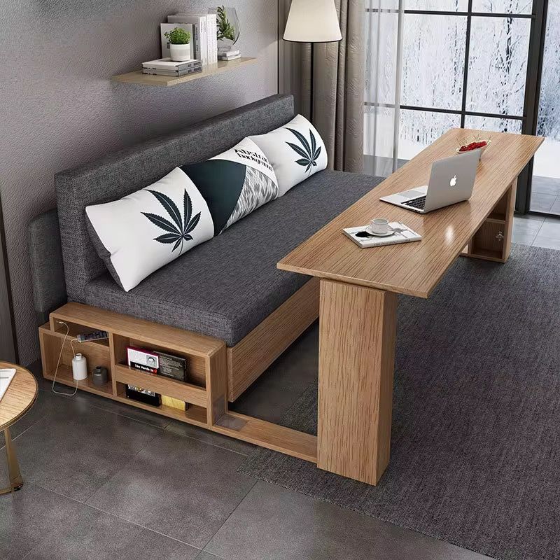 5-in-1 Multifunction Sofa Bed – Desk + Storage – Like New