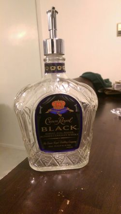 Crown Royal Lotion Dispenser