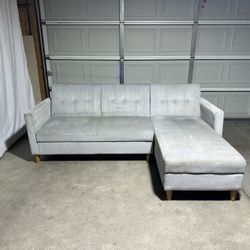 Modern L-Shaped Sectional with Storage Chaise *Free Delivery*