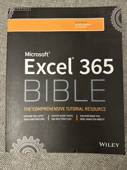 Excel 365 Bible