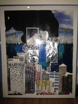 911 collage art