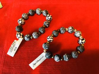 2 Bracelets with Viva Beads from Disney World Park