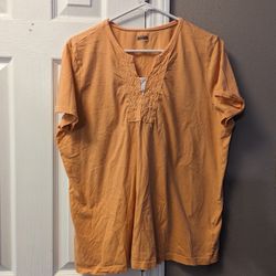 Orange Shirt, XL 