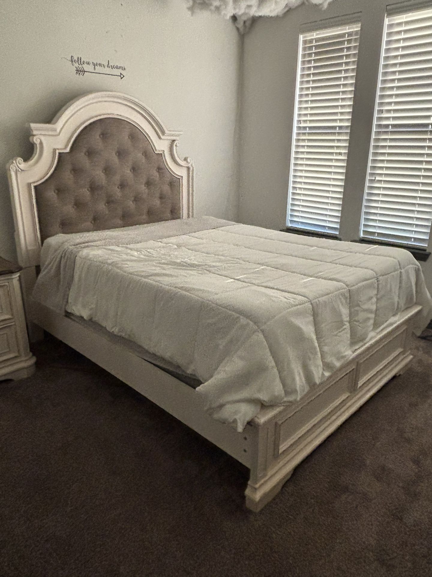 Bed Plus Mattress And Box Spring
