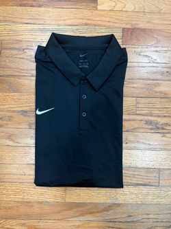 Nike Dri-FIT Black Polo Shirt