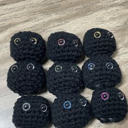 Handmade Crochet Coal