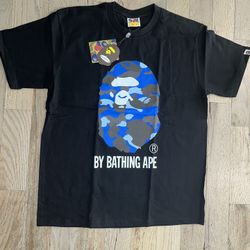 BAPE Shirt Medium (Black/Blue)