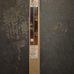 Vintage Quaker Planter Pole - Tension Pole Extends 7'6" To 8'3" - Brand New!