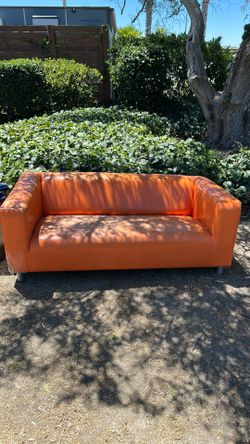 Leather couch