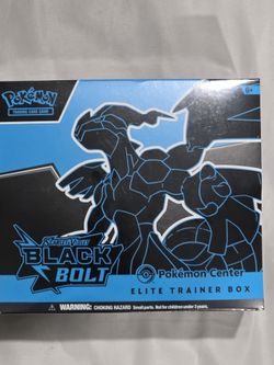Pokemon Center Black Bolt ETB