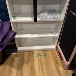 White Bookshelf