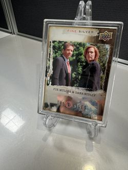 X-Files Upper Deck Employee Exclusive Fine Silver .999
