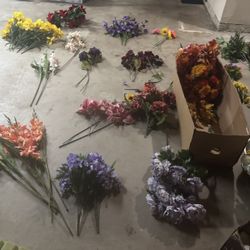 Artificial Flowers Fake