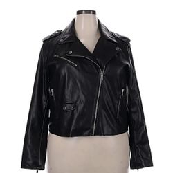 Women’s Nine West Moto Jacket size XL