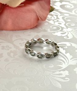 Turquoise Stackable Ring, Size 7