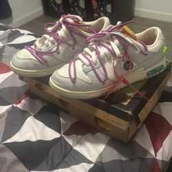 Off White Nike Dunk Sz 8.5