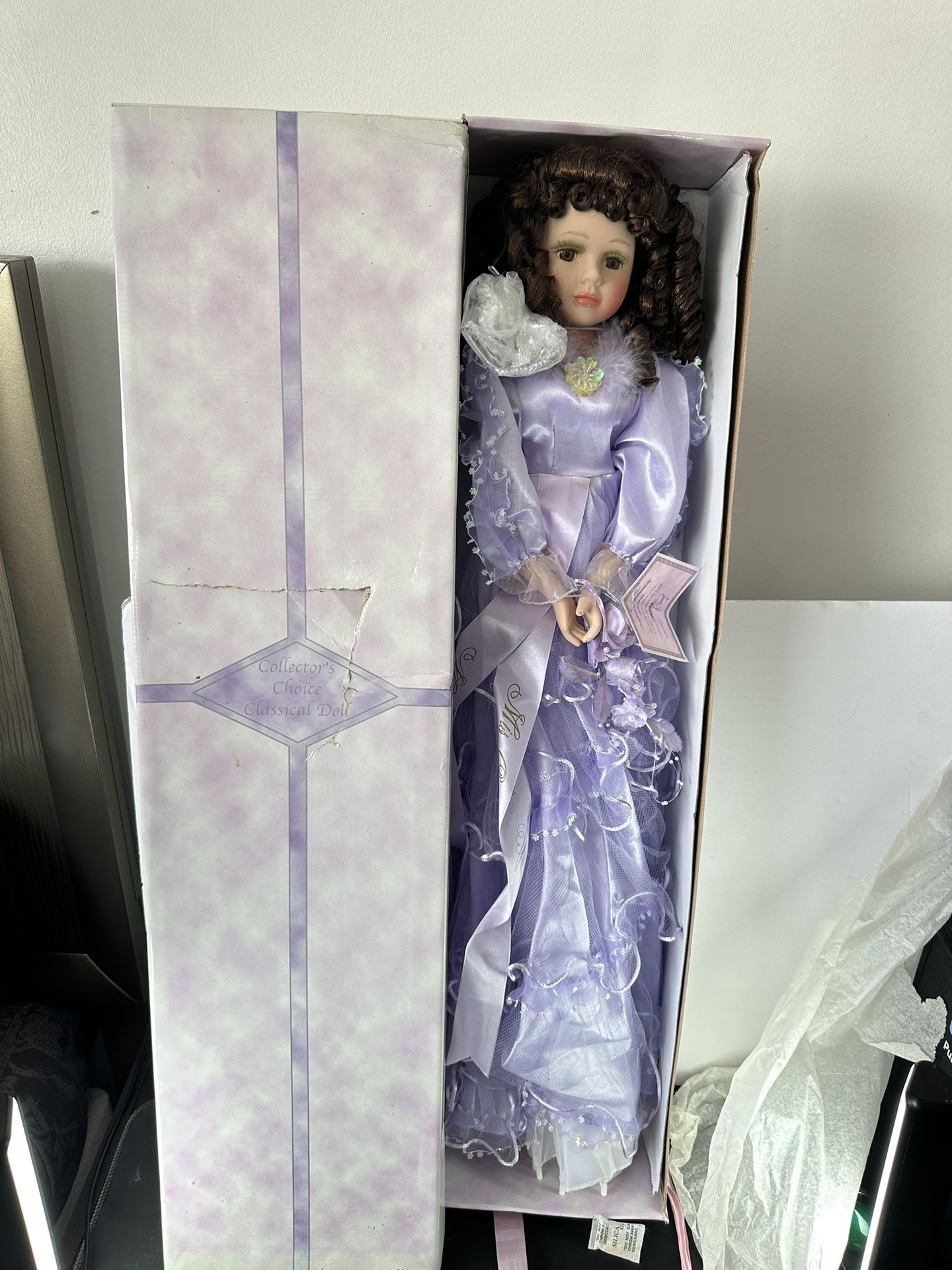 Giant Porcelain Doll Andrea