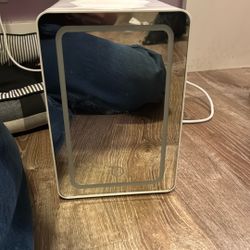 Mini Fridge W/ LED Light 