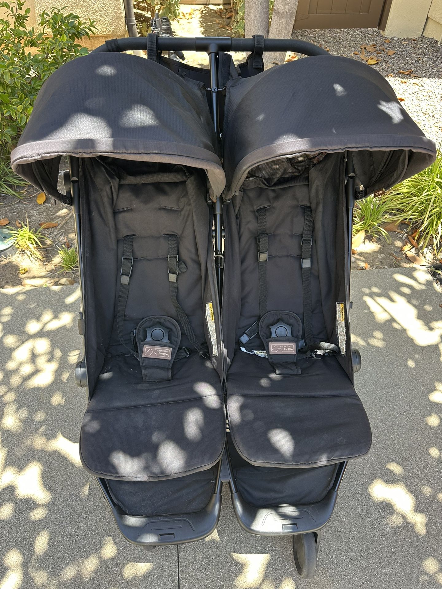 Mountain Buggy Nano Duet Double Travel Stroller