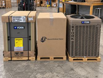 5 Ton - YORK - Split System - Condenser, Furnace and Coil - 16 Seers - HIGH EFFICIENCY