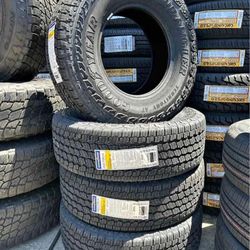 265/70R16 Set Of 4 Goodyear Wrangler Territory A/T New Tires 