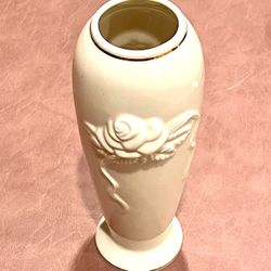 Lenox 24k Painted Bone China Bud Vase