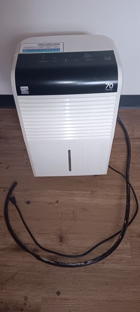 Kenmore Dehumidifier 70 Pint