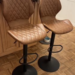 Bar Stools (less Than A Year Old)