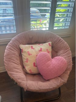 Pink chair