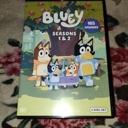 DISNEY'S BLUEY SEASONS 1 & 2 ON DVD