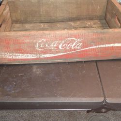 Antique Coca-Cola Wooden Case 