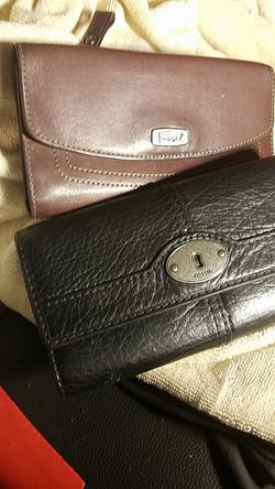 Fossil wallets both for 50.00