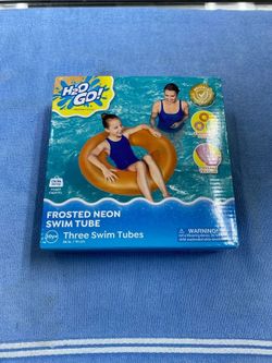 Bestway H2O Go Frosted Neon Swim Tubes Set of 3 New