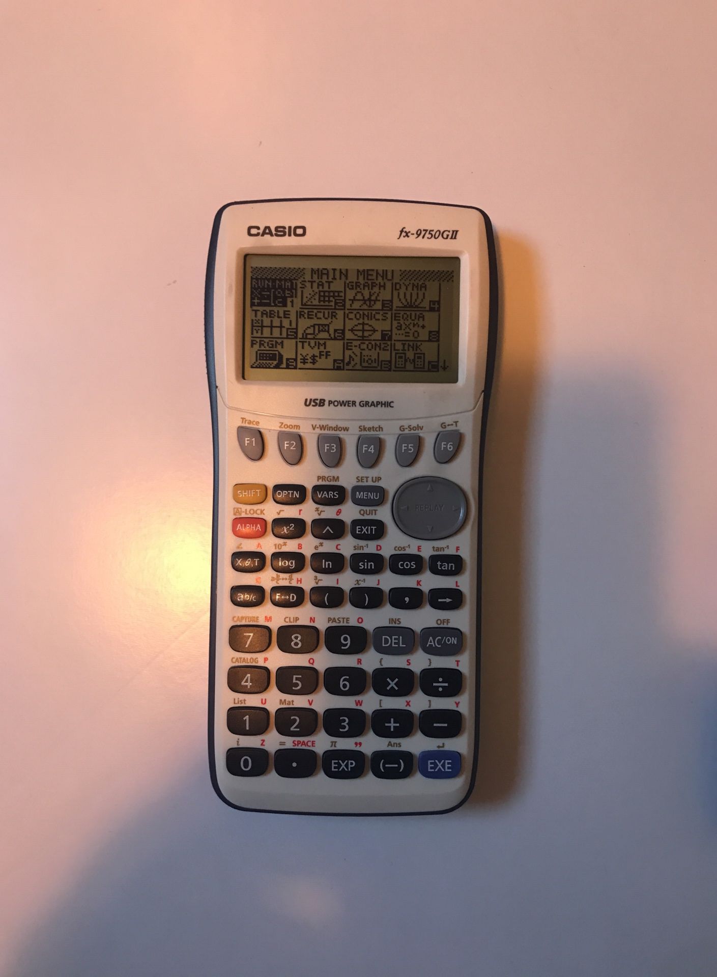 Casio Calculator fx-9750GII USB Power Graphic