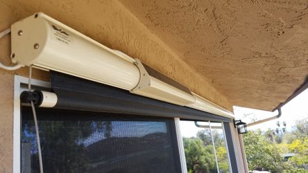 Sunsetter Easyshade 12' - Solar Powered