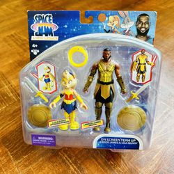 Space Jam A New Legacy On Screen Team Up Amazon LeBron James & Lola Bunny MOSC