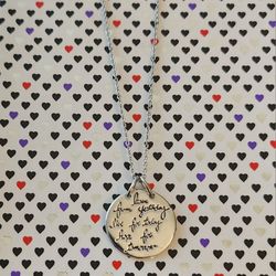 Pendant with 20" Chain, Life is Beautiful 