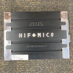 HIFONICS ZEUS ZXI 4406 4-Channel 440W A/B-Class Zeus Amplifier