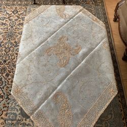 Beautiful Square Table Centerpieces /  Christmas Tree Skirt 