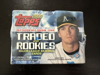 Tops 2000 Autographed Rookie 135 Cards