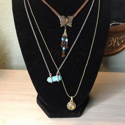 Bohemian Necklace Trio