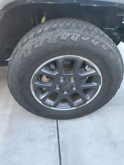 Jeep Wrangler sport JL Rims and Tires (4)