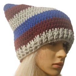 Handmade Crochet Cat Ears Beanie 