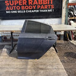 2016 Civic Sedan Door Rear Driver Assembly OEM 2021