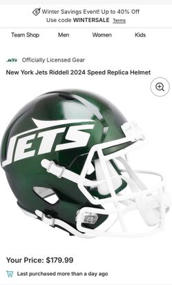 New York Jets Full Size Replica. $179