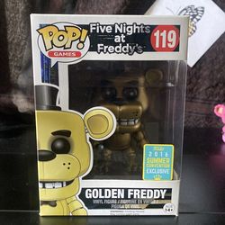 EXCLUSIVE GOLDEN FREDDY FUNKO POP